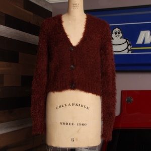 URBAN OUTFITTERS - Fuzzy Cardigan